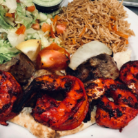 Lamb and Tandoori Shrimp Lamb and Tandoori Shrimp